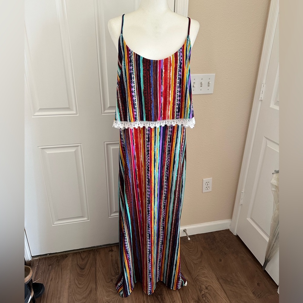 Rouge Collection Multicolor Tribal Pattern Layere… - image 5